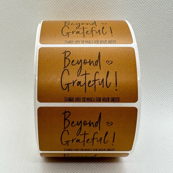 Thank You Stickers for Poshmark 2" | shipping supplies 100 pcs - Picture 10 of 11